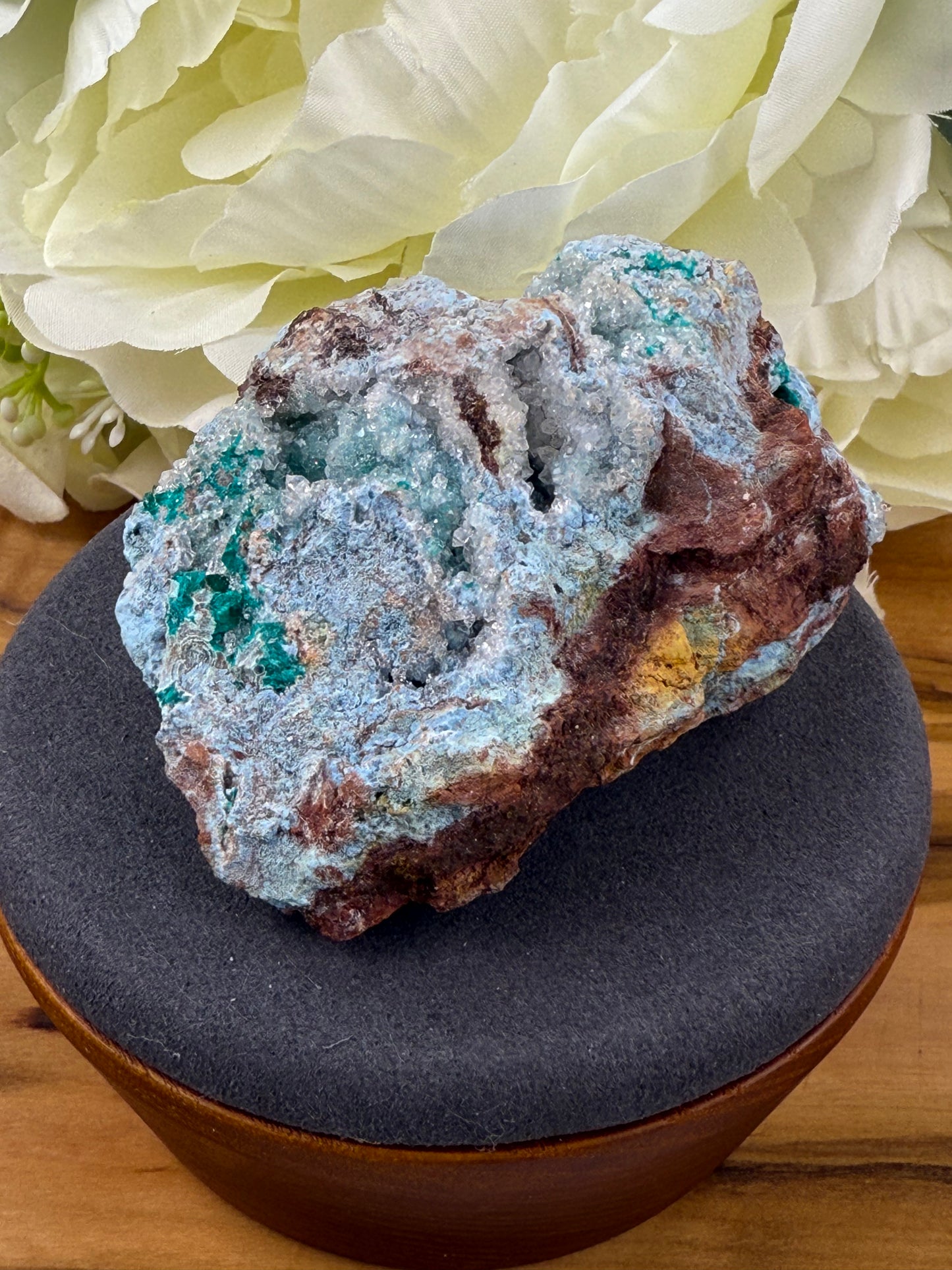 dioptase quartz with panchiete