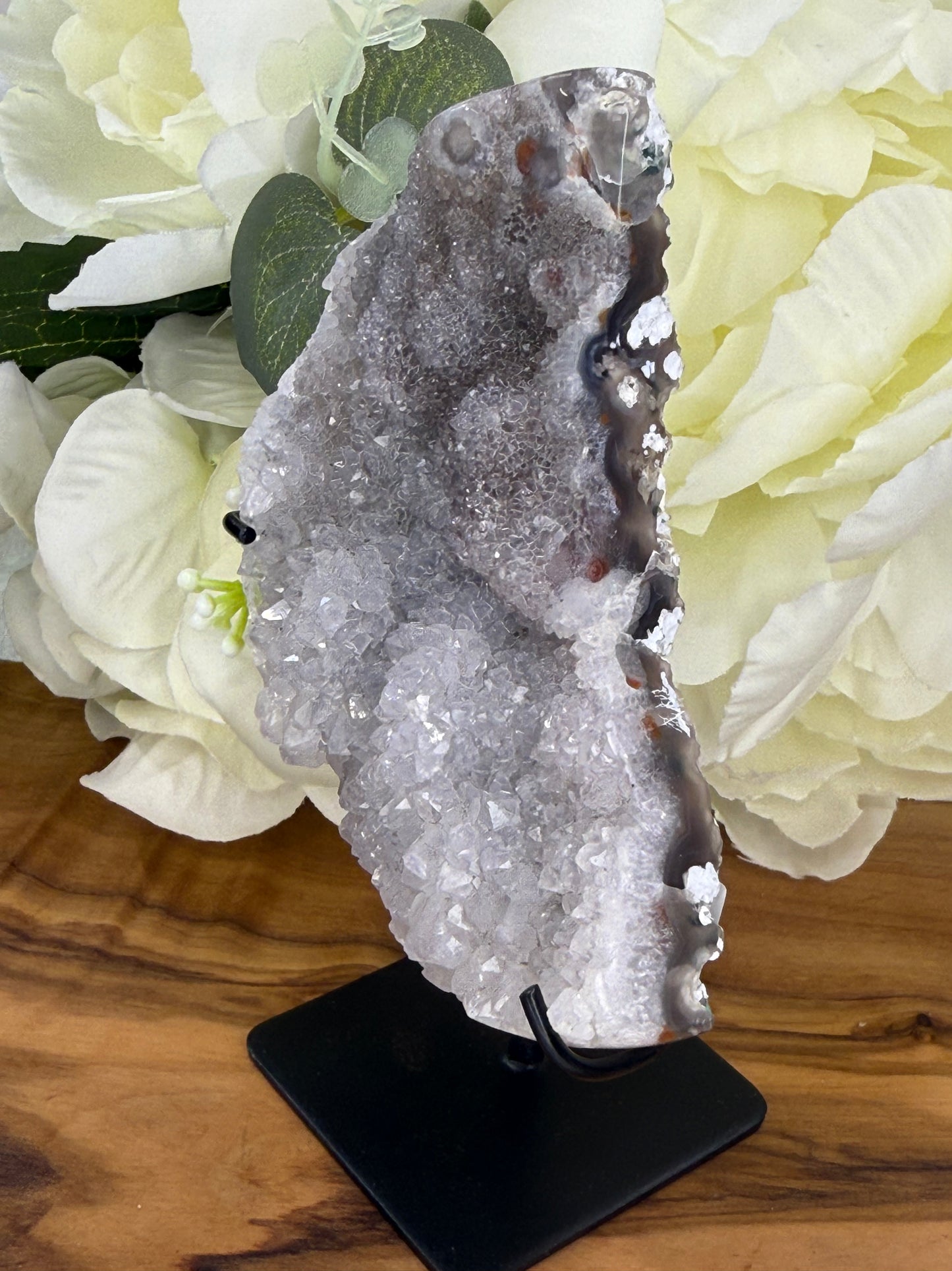 ziolite amethyst moon with stand 32