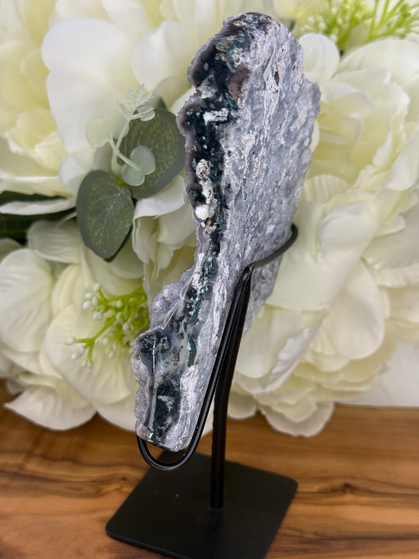 ziolite amethyst moon with stand 33