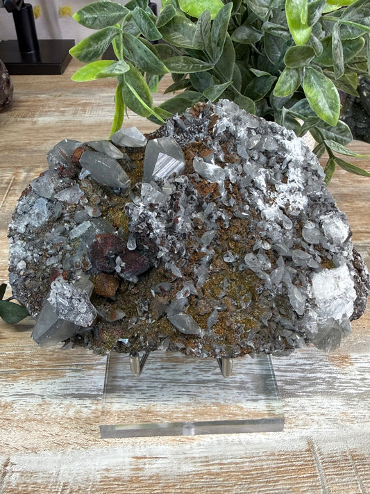benz calcite with rainbow chalcopyrite 67