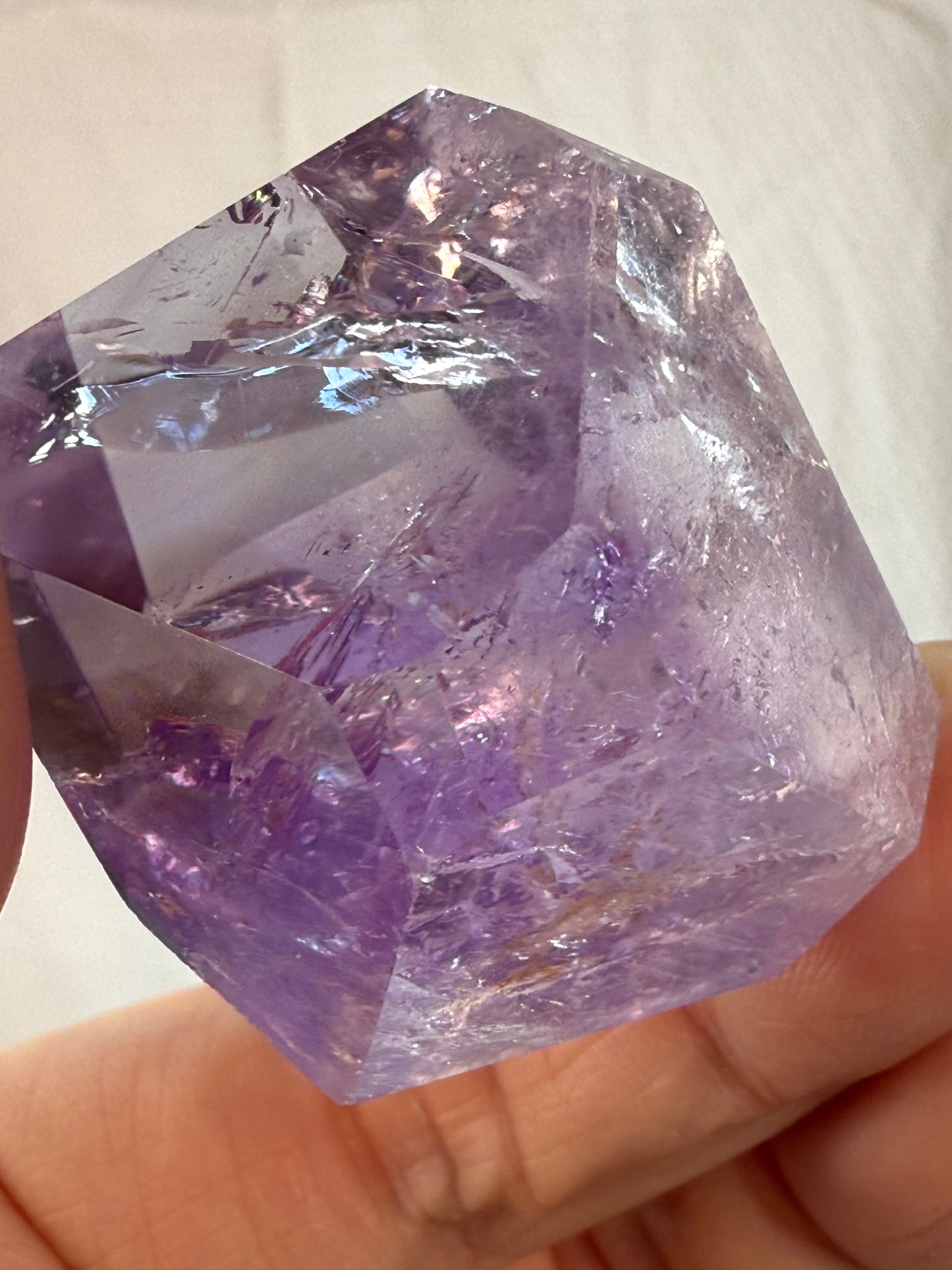 rose de France amethyst with citrine 33w