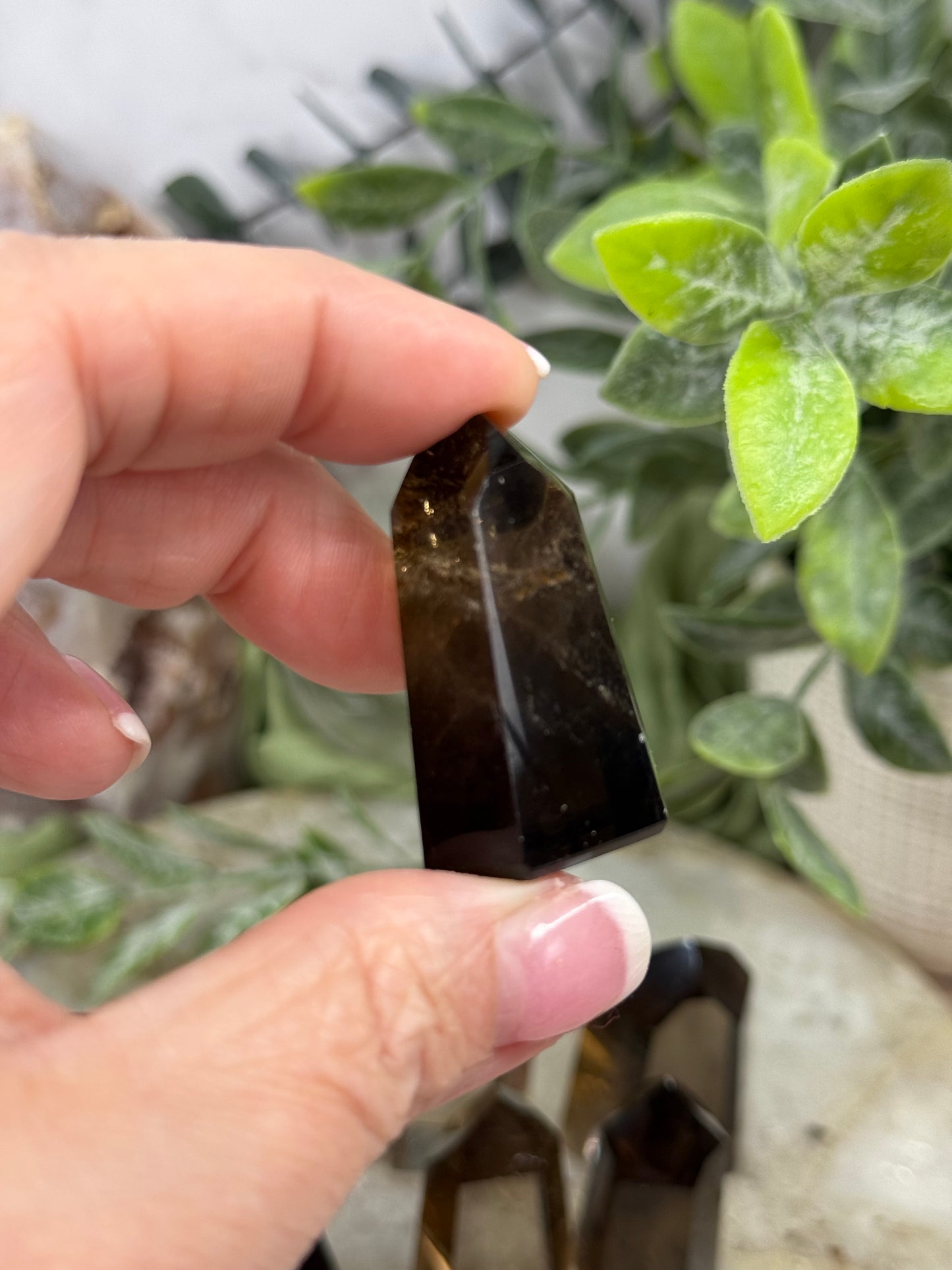 smoky quartz mini tower Brazil