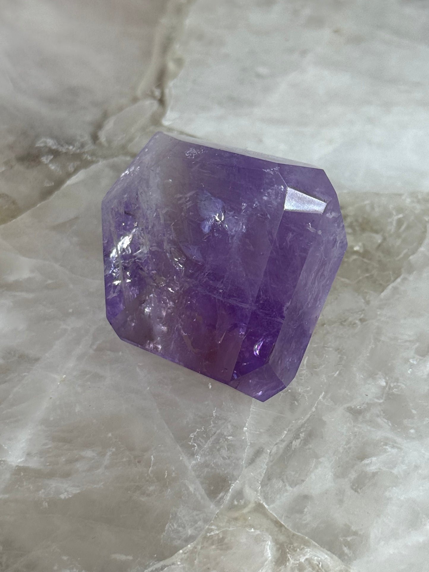 rose de France amethyst with citrine 35