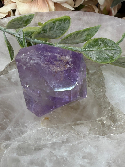 rose de France amethyst with citrine 33w