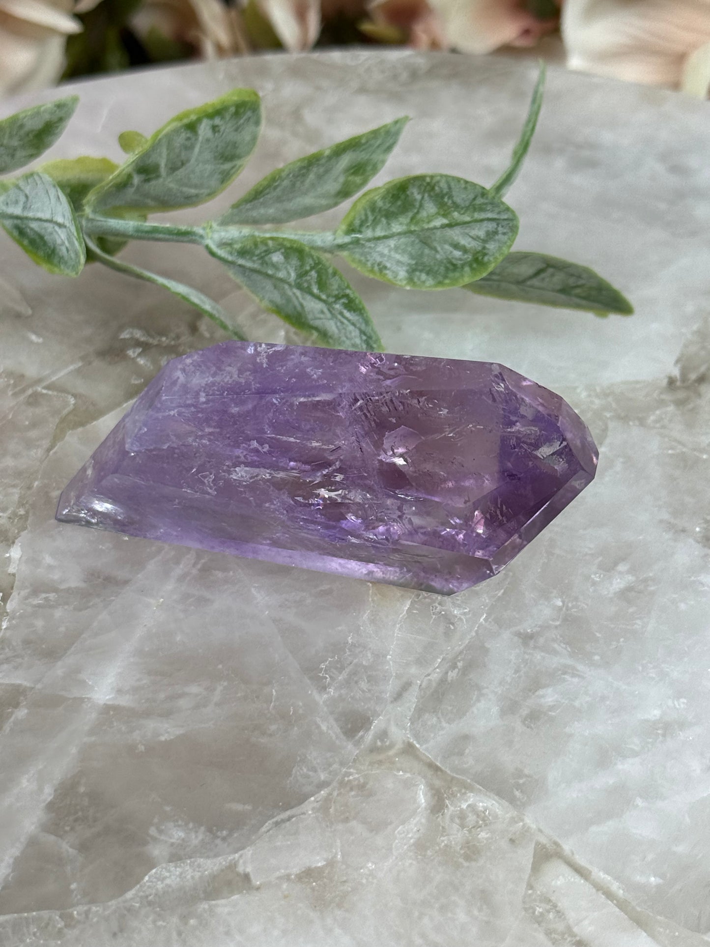 rose de France amethyst with citrine 31