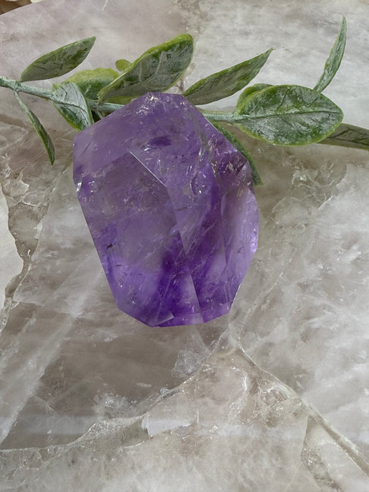 rose de France amethyst with citrine and phantom 37c