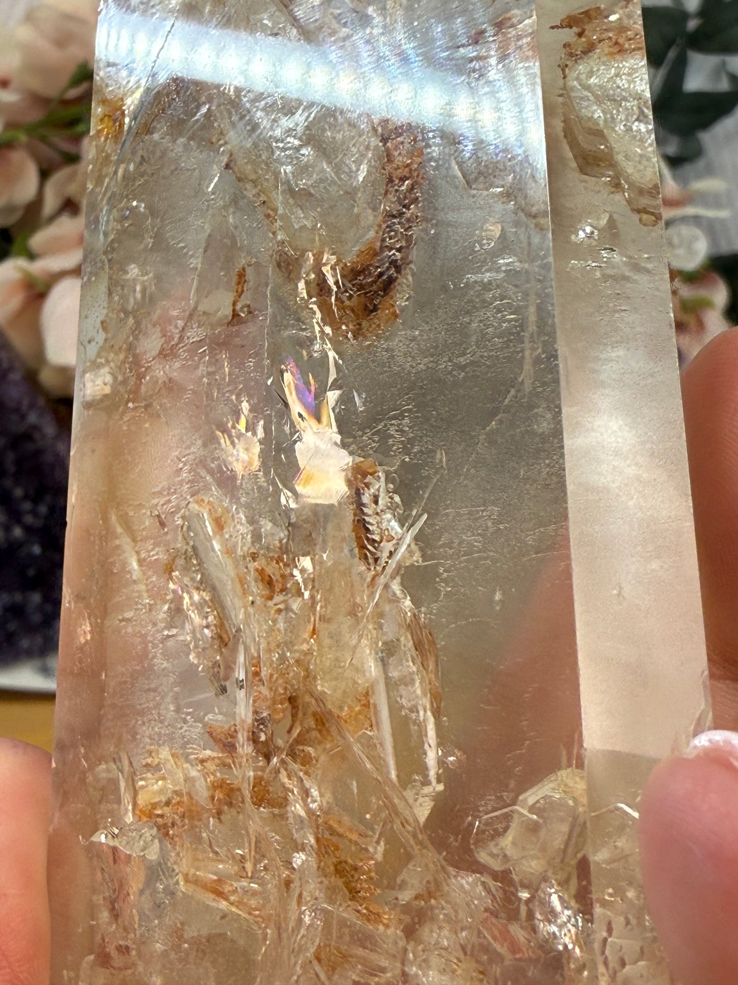 elestial lodalite quartz tower 209e