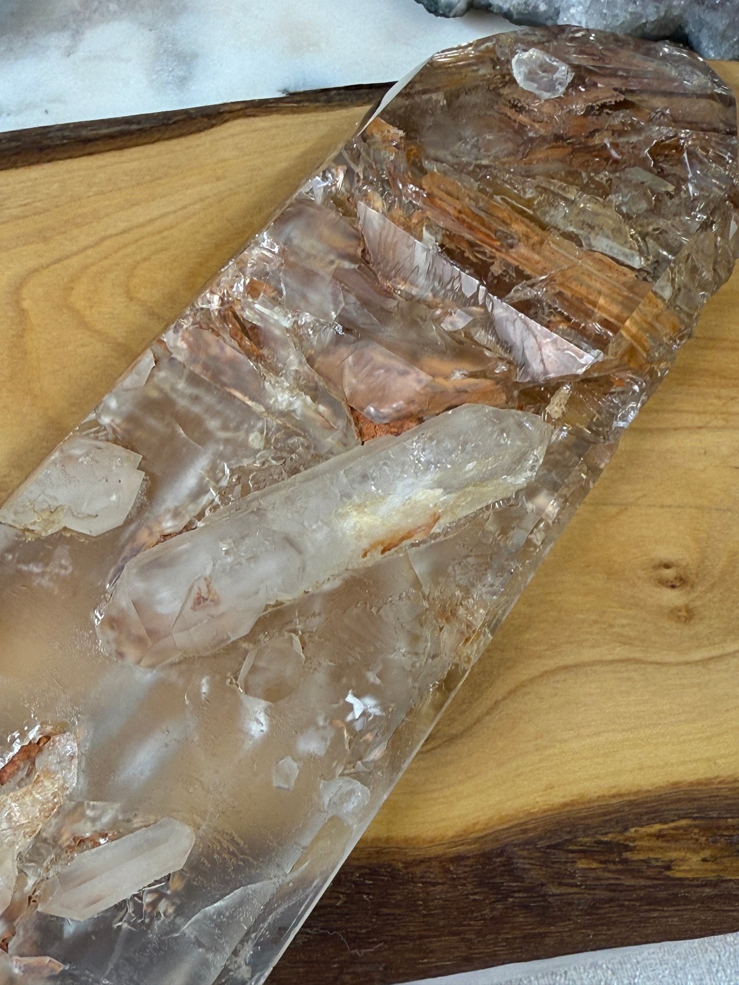 elestial lodalite quartz tower 209e