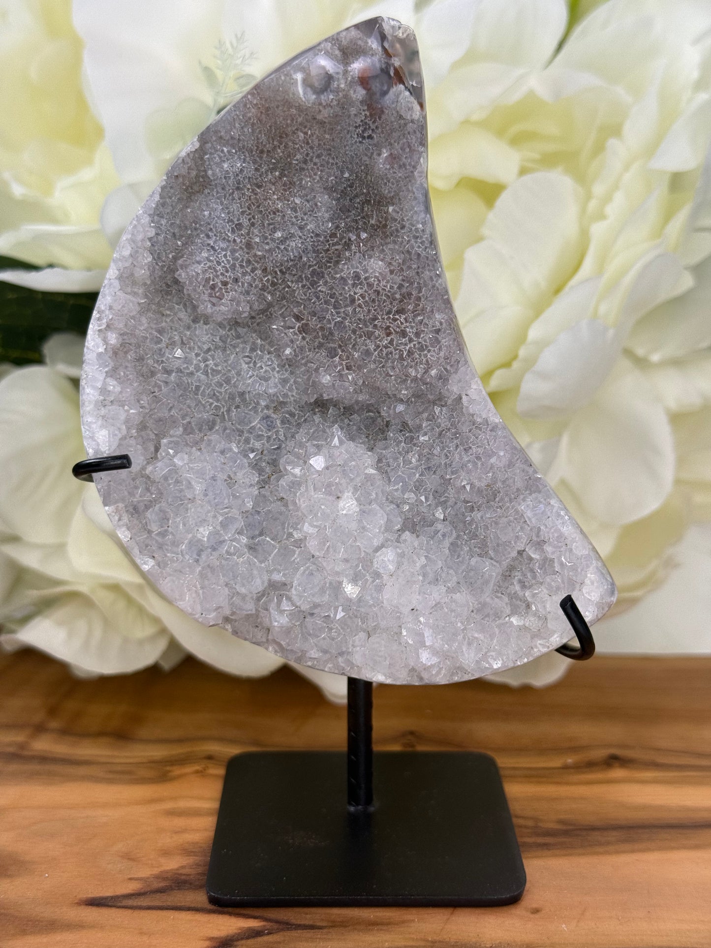 ziolite amethyst moon with stand 32