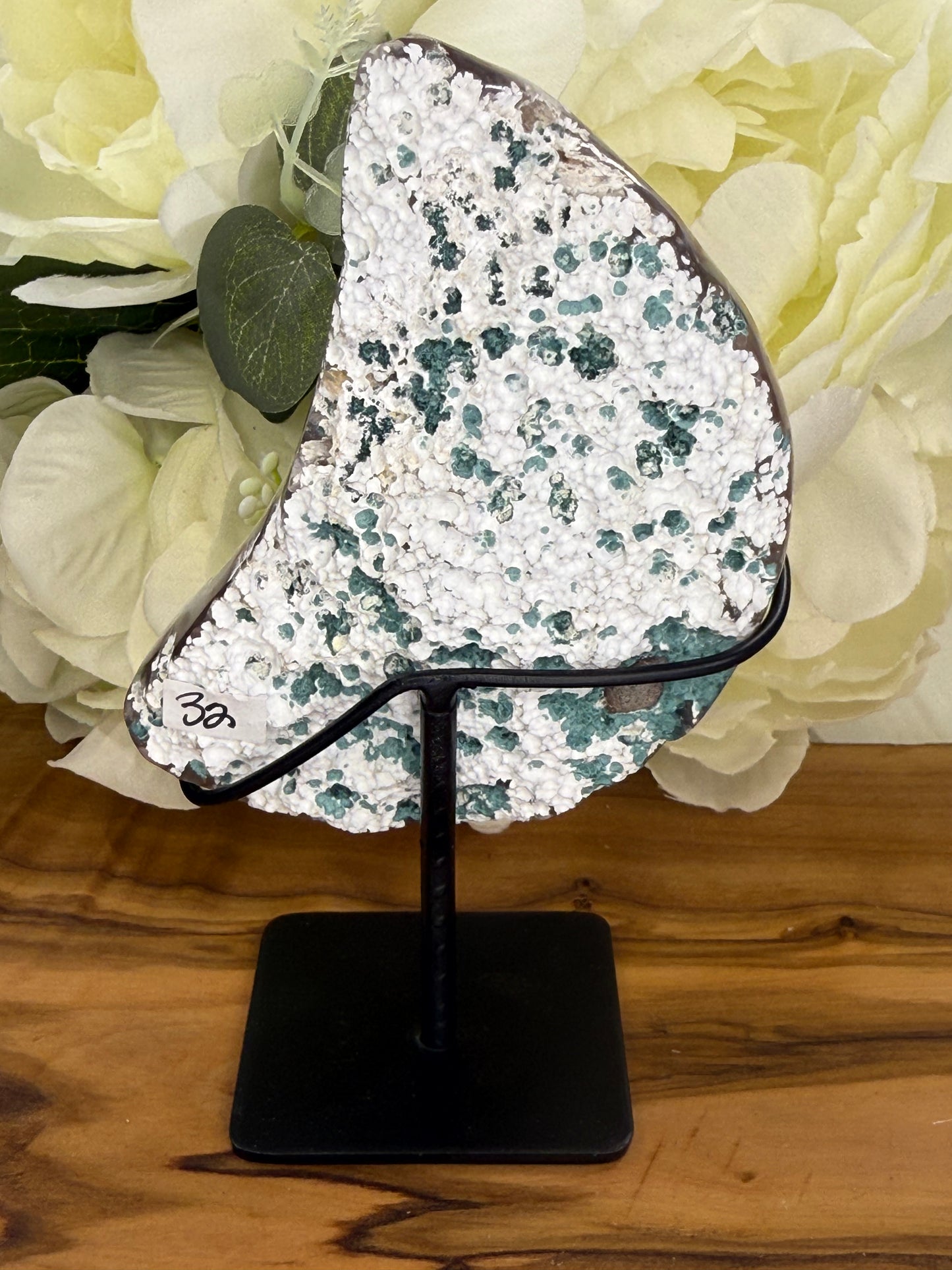 ziolite amethyst moon with stand 32