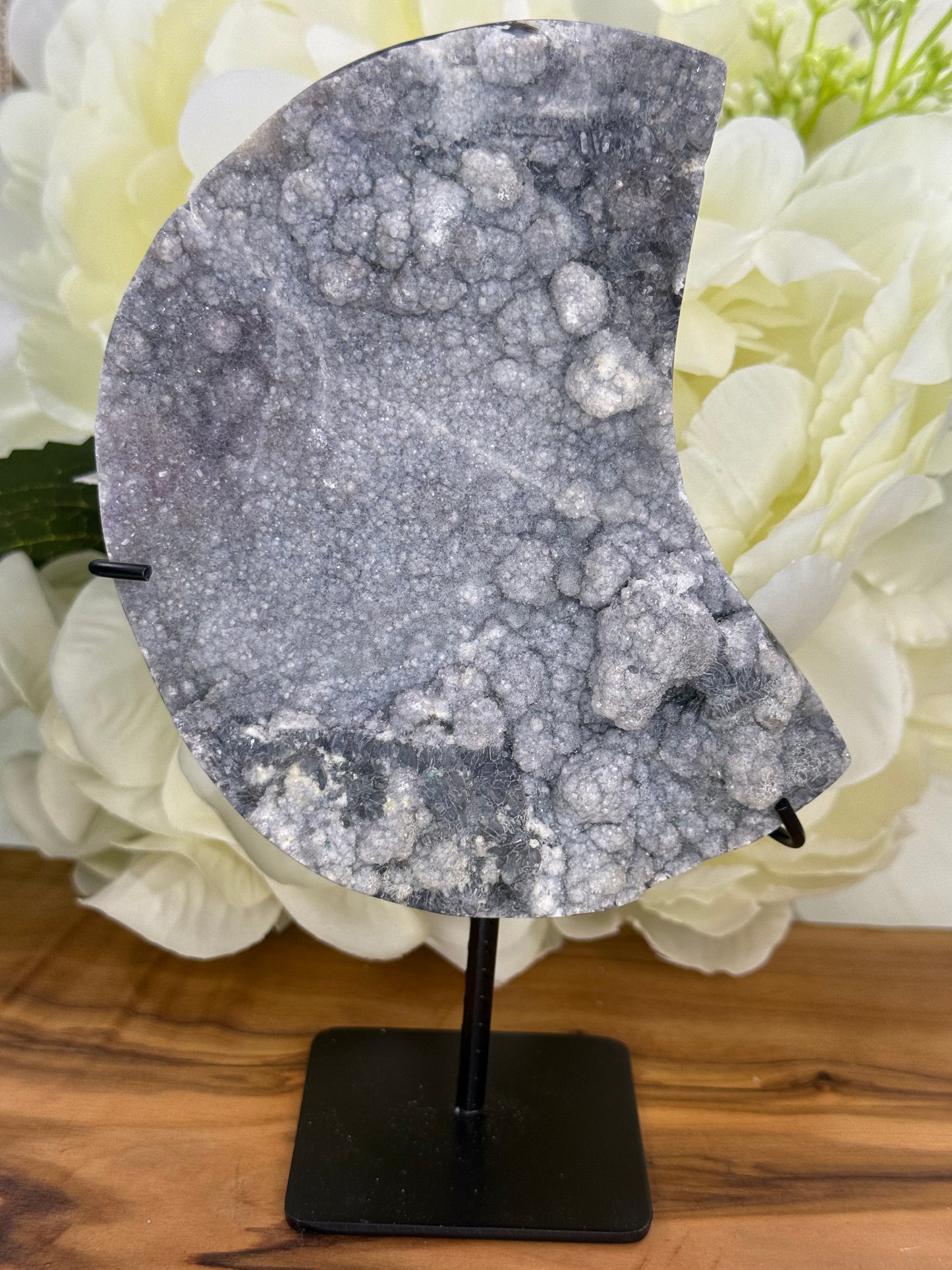 ziolite amethyst moon with stand 33