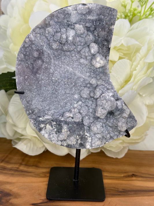 ziolite amethyst moon with stand 33
