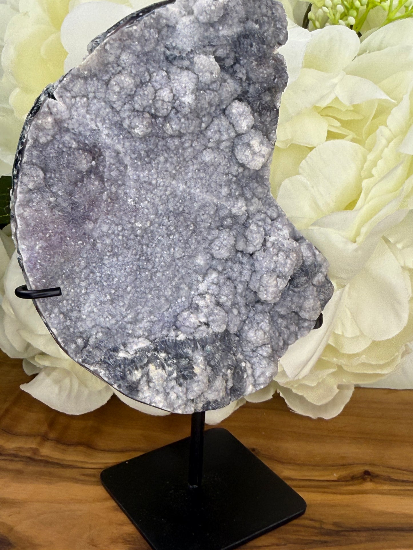 ziolite amethyst moon with stand 33