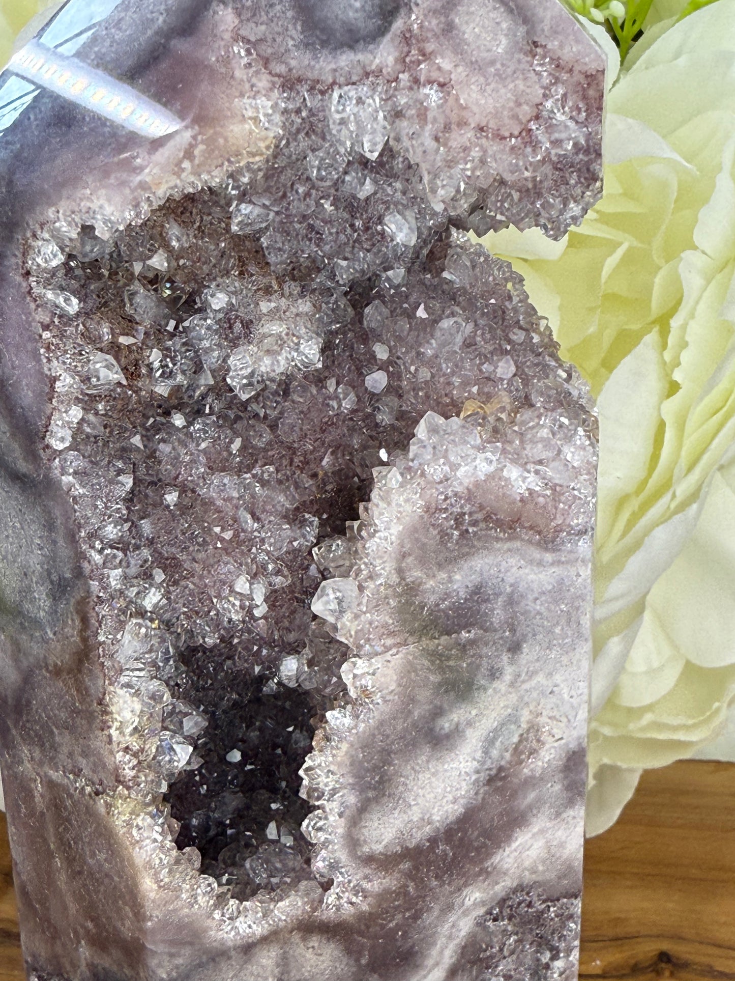 pink purple amethyst tower 157