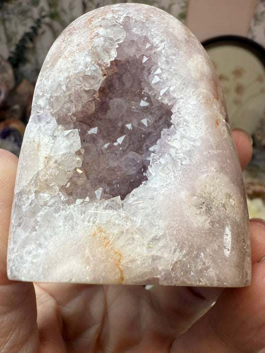 pink amethyst freeform