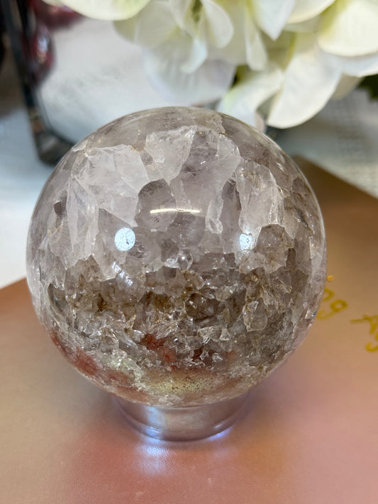 pink amethyst sphere