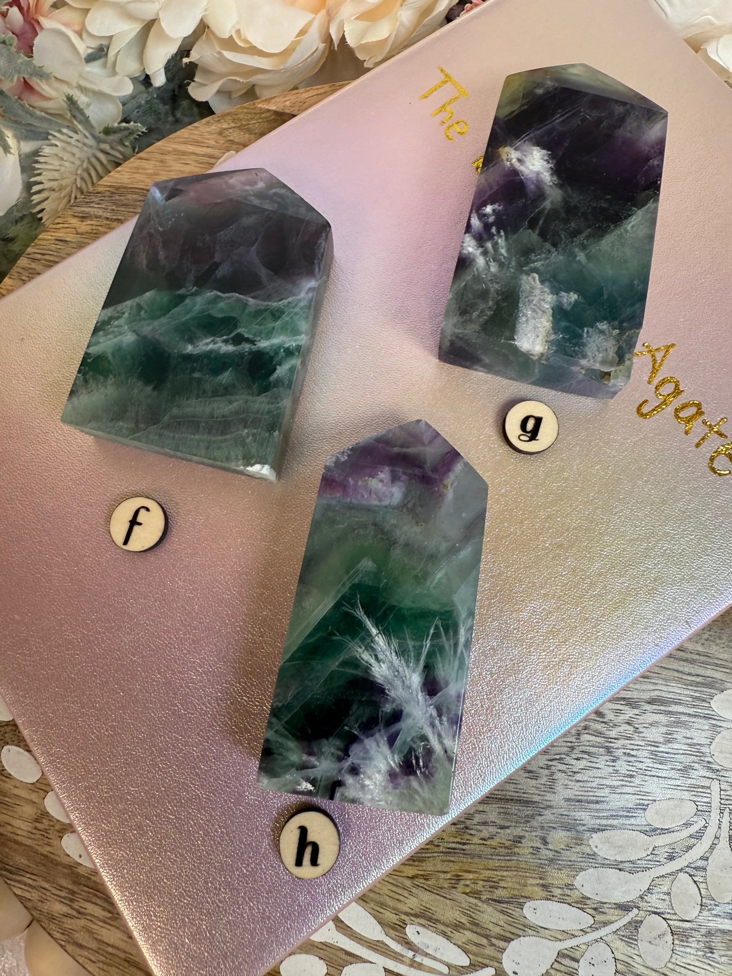 feather fluorite towers