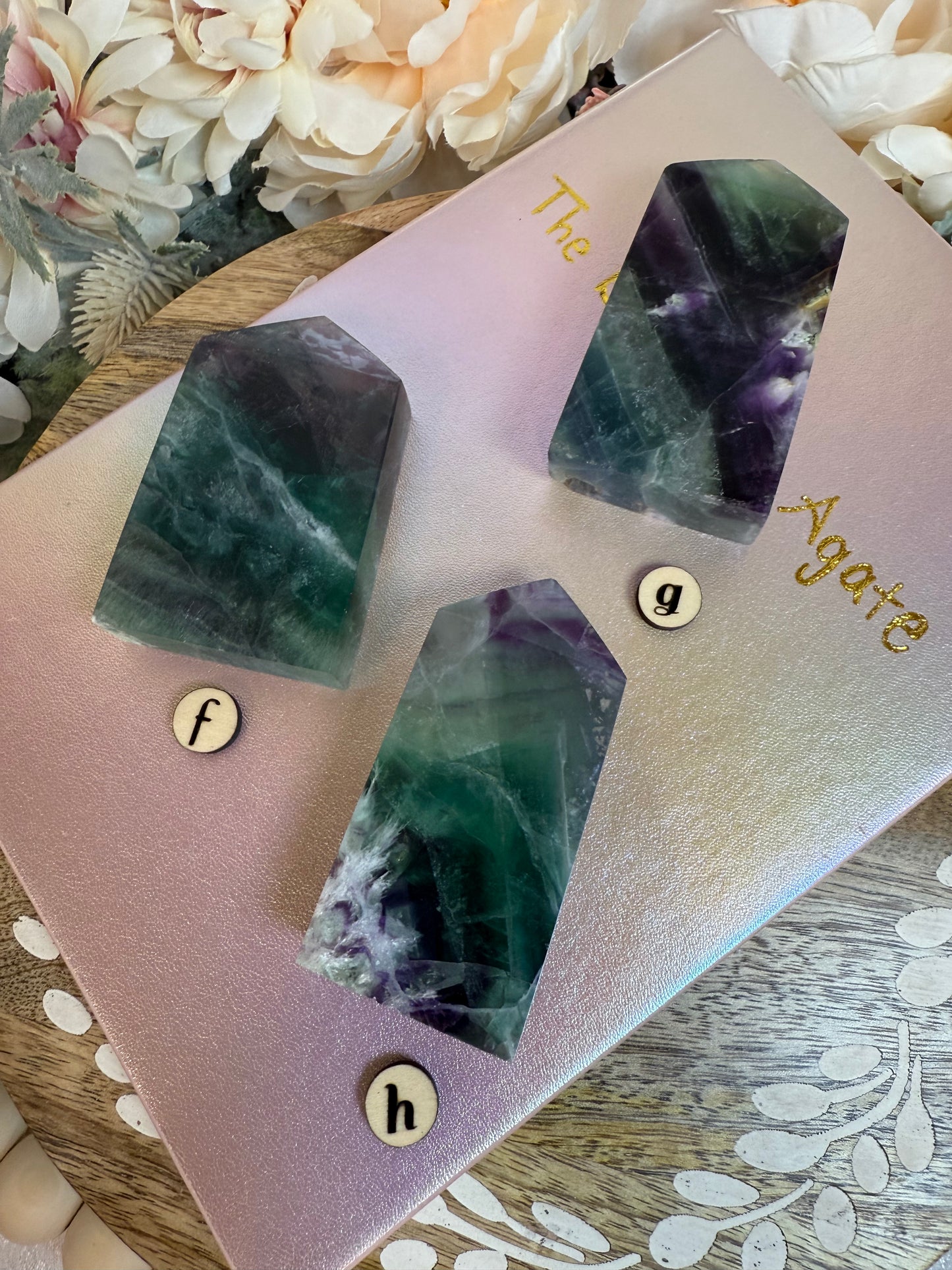 feather fluorite towers